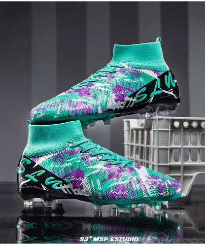 Professional Football Boots Men Soccer Shoes Society Football Cleats FG Ultralight Training Soccer Sneakers Outdoor Sports Shoes