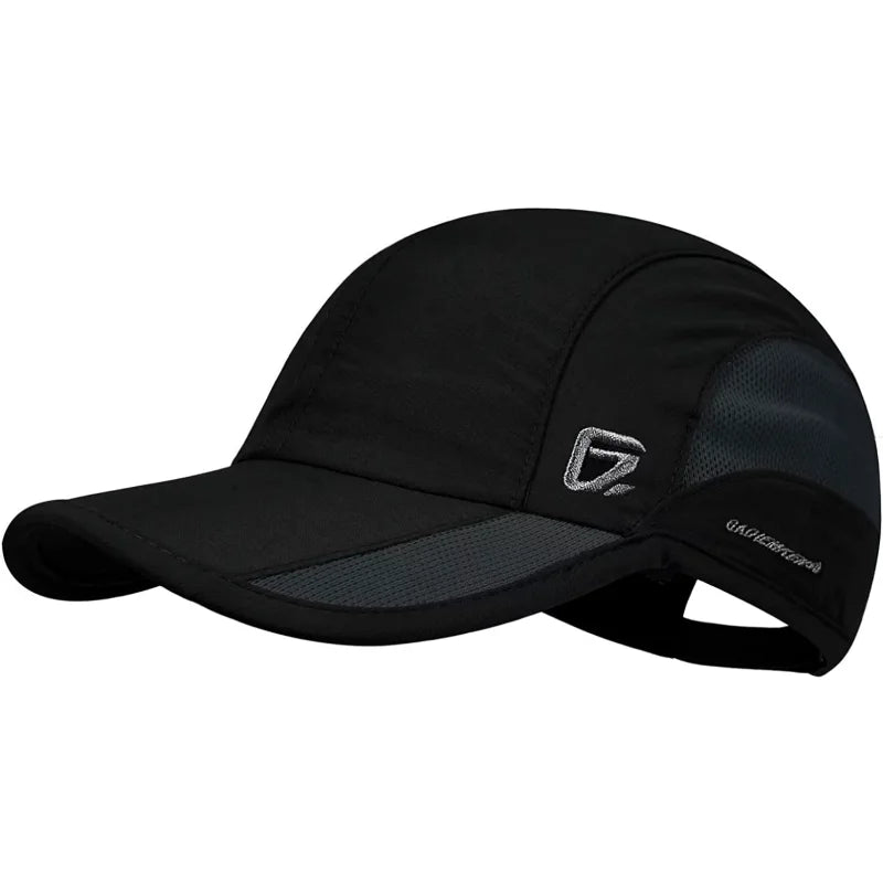 【GADIEMKENSD】 Unstructured Quick Dry Sports Cap Summer Sun Hat for Unisex UV Protection  Baseball Caps M37