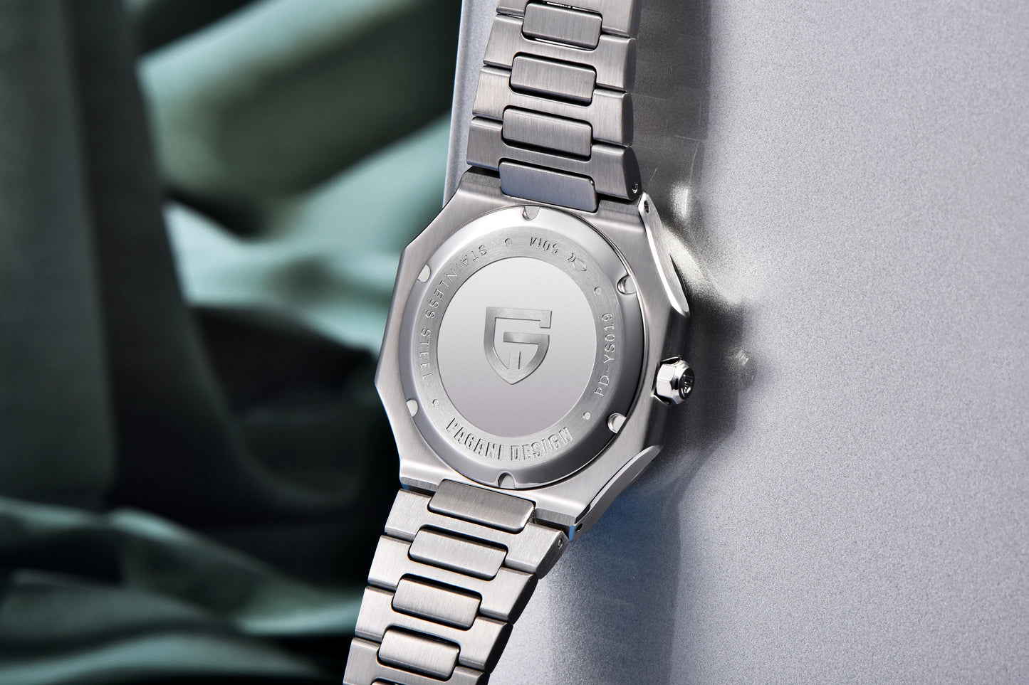 2026 New PAGANI DESIGN Square Quartz Luxury Watch For Men AR Sapphire Mirror Japan Movt Man watch Luminous 316L All Steel Watch