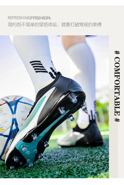 Heren New TF voetbalschoenen sneakers voor kunstgras, slijtvast, ademend, voor volwassenen, trainingsschoenen voor voetbal van topkwaliteit met noppen