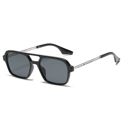 Square Small Frame Double Beam Sunglasses Pilot Retro Sunglasses Instagram Popular Classic Sunglasses 3517