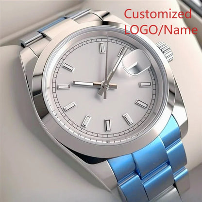A989 Store Customized Watch Men's WomenAutomatic Mechanical Watch 36mm 40mm 904L Stainless Steel Black Blue