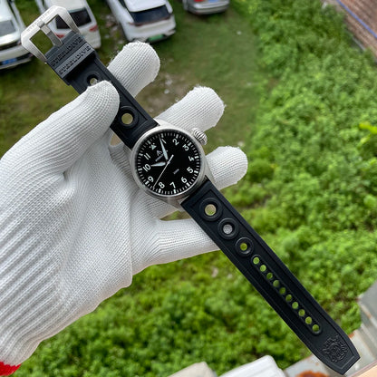 STEELFLIER Official SF743 Quartz Pilot VH31 Steel Strap Onion Crown 20Bar Waterproof Sapphire Crystal Luxury Dive Luminous Watch