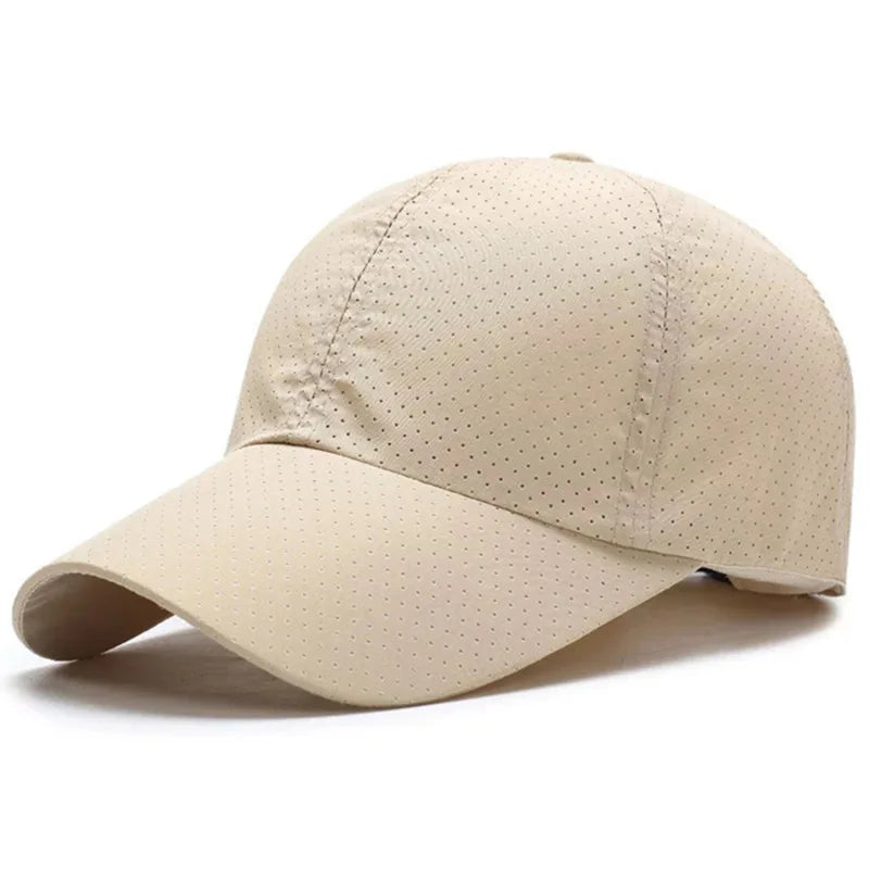 Nopeasti kuivuva aurinkolippalakki naisille, ulkoiluun ja vapaa-aikaan sopiva urheilulakki miehille, isokokoinen baseball-lippalakki, 60–65 cm, säädettävä aurinkolippalakki, lippalakki