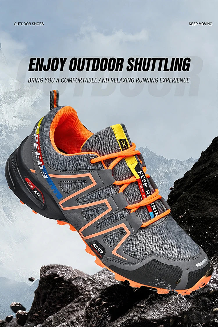 Men's High Quality Hiking Shoes Outdoor Trainers Climbing Shoes Women's Trekking Sneakers Anti-slip Tactical Sneaker