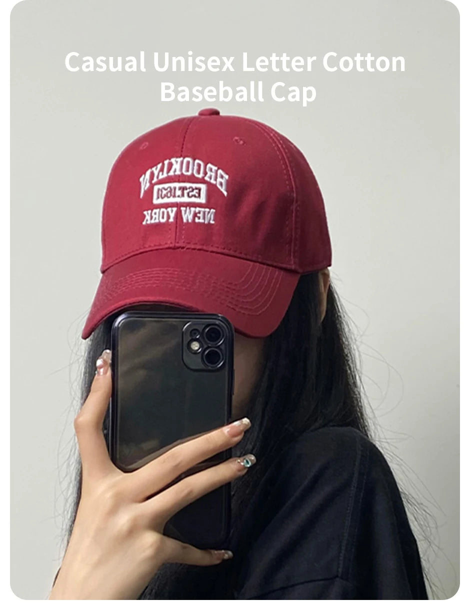 Kapa za bejzbol s izvezenim slovom za žene, proljeće/ljeto, za vanjsku upotrebu, s UV zaštitom, uniseks snapback kapa, sportska, ležerna, muška, hip hop kapa