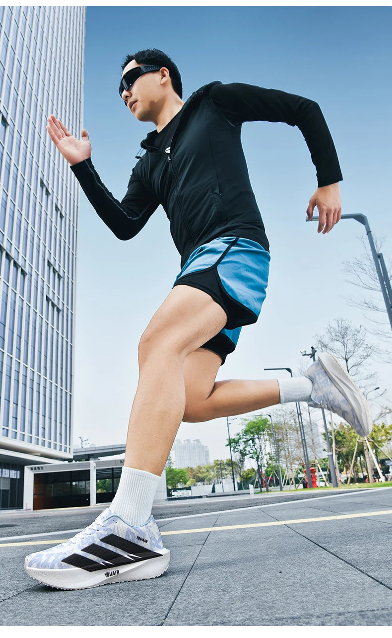 Men's Cushioning Running Shoes Lightweight Athletic Casual Sneakers Male Non-Slip Sports Shoes Outdoor Travel Walking Shoes2026