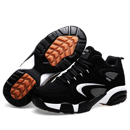 Zapatillas deportivas modernas de talla grande para hombre con bloques de color, cómodas, antideslizantes, con cordones, casuales y resistentes para actividades al aire libre masculinas