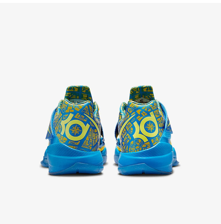 Nike genuine KD 4 Men's Lightweight Retro Low-top Basketball Shoes FZ5916-400