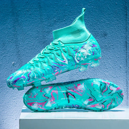 New Men Professional Soccer Shoes Non-slip Football Boots Unisex Breathable Futsal Sports New Cleats Drop Shipping Ultralight
