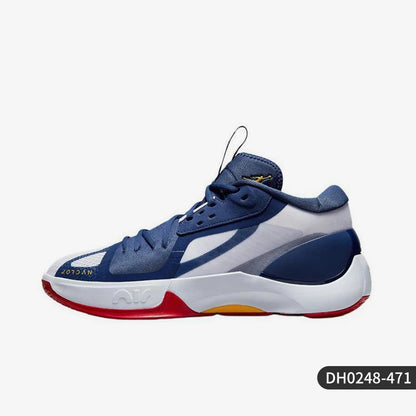 Nike Genuine JORDAN Men's Comfortable Shock-Absorbing Mid-Top Practical Basketball Shoes DH0248-130