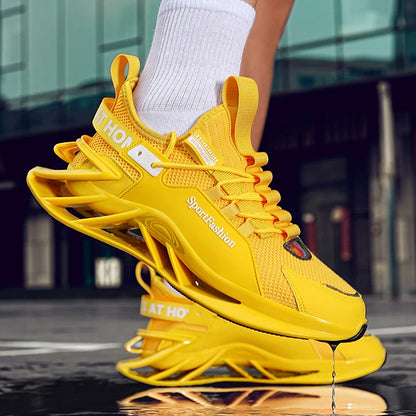 Men's Running Shoes 2026 New Mesh Breathable Sole Anti-Slip Wear-Resistant Daily Sports Trendy Fashion Casual Sneakers for Men