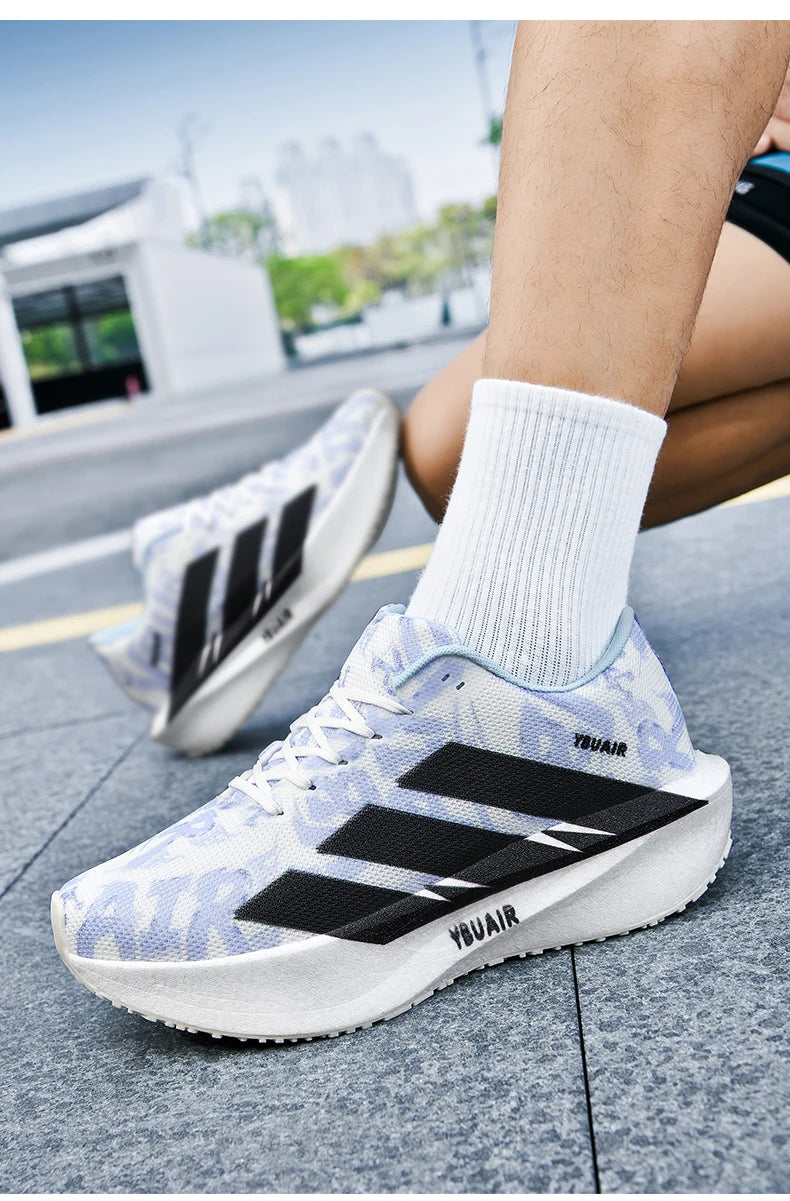 Men's Cushioning Running Shoes Lightweight Athletic Casual Sneakers Male Non-Slip Sports Shoes Outdoor Travel Walking Shoes2026