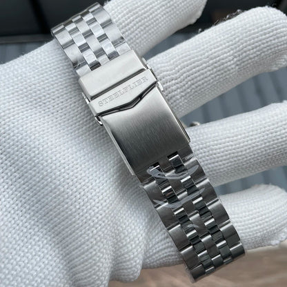 STEELFLIER Official SF743 Quartz Pilot VH31 Steel Strap Onion Crown 20Bar Waterproof Sapphire Crystal Luxury Dive Luminous Watch