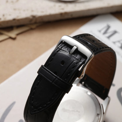 【Escapement time】Quartz Watch 40mm Case VH31  Heat Treatment Hand