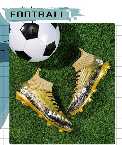 Men's Soccer Shoes Kids Football Boots Women's Professional Soccer Cleats Anti-skid Football Shoes TF/FG Outdoor Football Shoes
