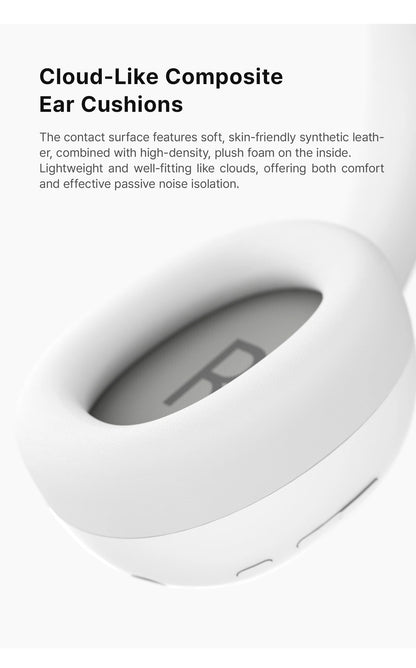 TANCHJIM RITA HiFi Bluetooth Headset Wireless/Wired LDAC ANC・ENC 40mm DMT5 Dynamic Driver Bluetooth 6.0 + 3.5mm Gaming Over-Ear