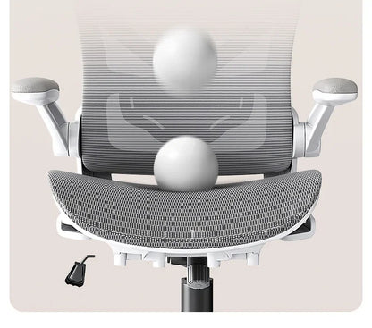 Racing Style Gaming Chair Adjustable Relaxing Chair Recliner 3D Waist Support Mesh Backrest Thick Padding Silla De Escritorio