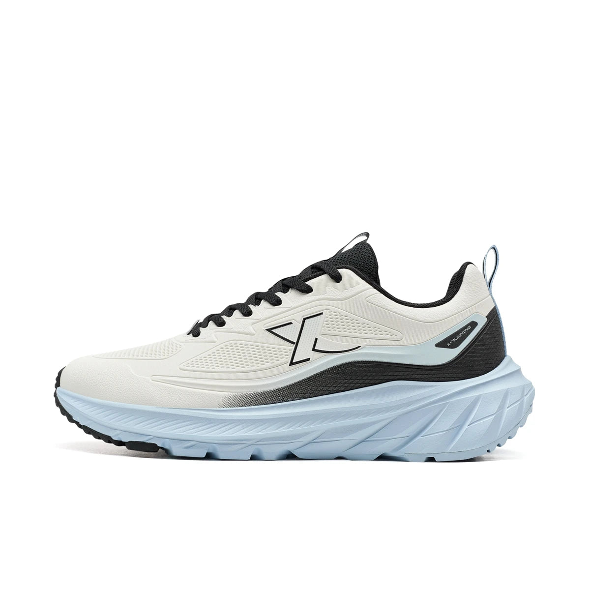 Xtep Male's Running Shoes Lightweight Breathable Shock Absorption Wear-Resistant Durability Cushioning Sneakers 875419110002