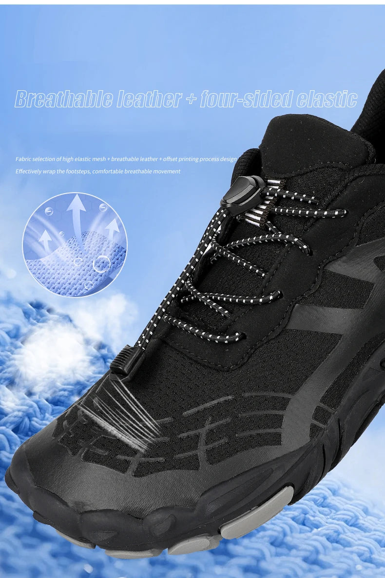 Couple Outdoor Sports Aqua Shoes, Barefoot Shoes, Quick-Dry Beach Swimming Fitness Wading Hiking Cycling Water Sneakers Shoes
