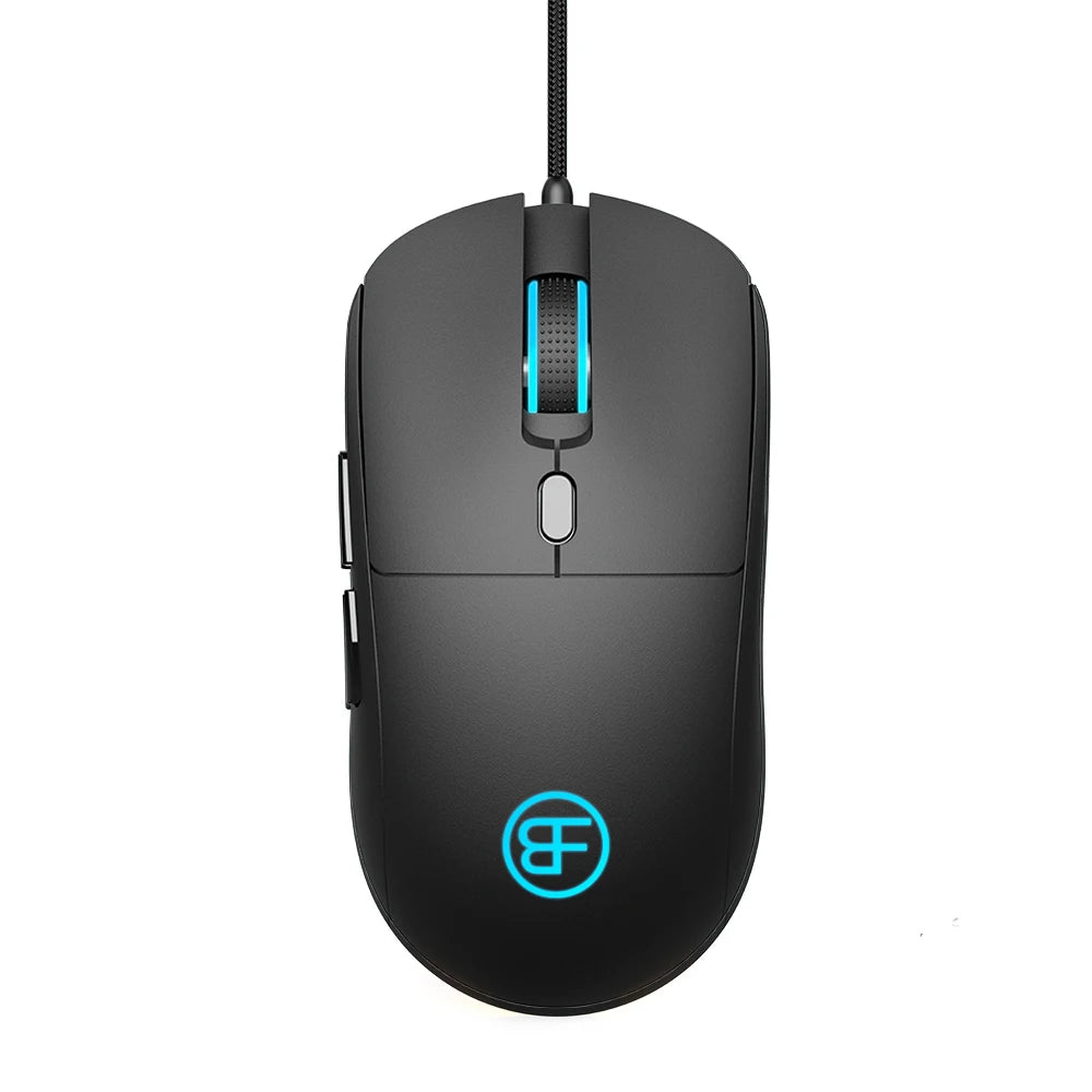 Wired Mouse USB Wired Optical Mouse Ergonomic 7200 DPI Adjustable 6 Buttons Office Mice for PC Laptop Computer Macbook Gamer