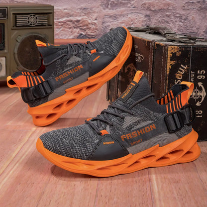 Hot Sale Fashion Purple Casual Sneakers Women Men Blade Running Shoes Big Size 48 Light Breathable Sports Shoes Men Mesh Sneakers