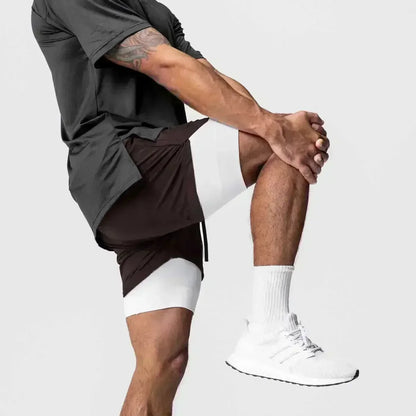 2025 Dragon Ball Majin Buu Anime Men Shorts Streetwear Summer Workout Pants Sportswear Fitness Double-layer Quick Dry Beach Pant