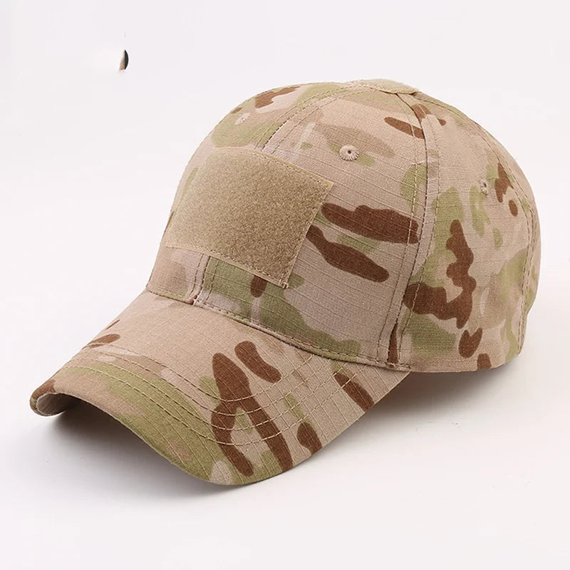 Adjustable Baseball Cap Summer Sunscreen Hat Camouflage Camo Camping Hiking Fishing Caps