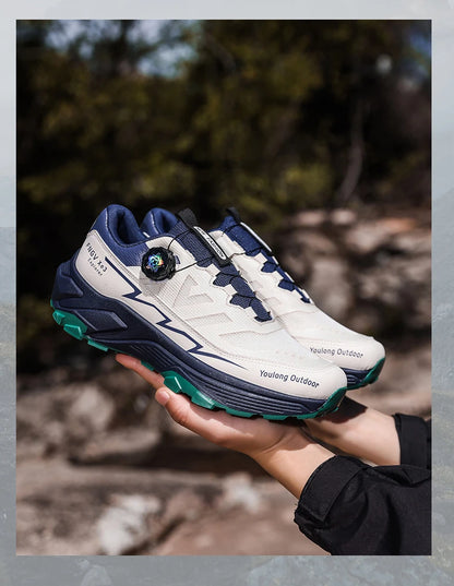 Herren-Sneaker Casual Outdoor rutschfest stoßdämpfend vielseitig Offroad-Wanderschuhe bequeme Laufschuhe für Herren mit weicher Sohle