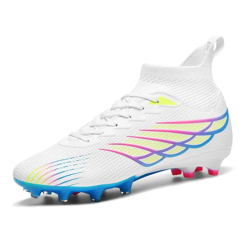 2026 New Superfly FG Football Boots Outdoor Soccer Cleat Black Shoes Soft Sport Professional Shoes Breathable Comfortable Boots
