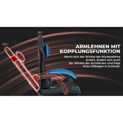 Gaming chairs, office chairs, desk chairs, and swivel chairs. Made with breathable fabric, equipped with 360° swivel casters and seats for easy movement, and featuring soft and comfortable cushions.