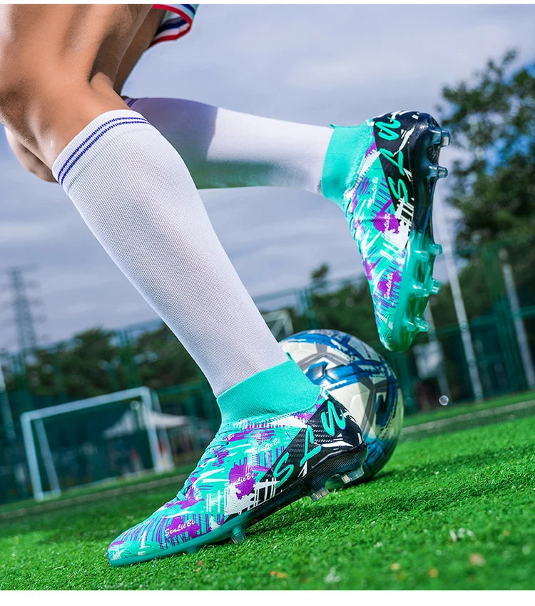 Professional Football Boots Men Soccer Shoes Society Football Cleats FG Ultralight Training Soccer Sneakers Outdoor Sports Shoes