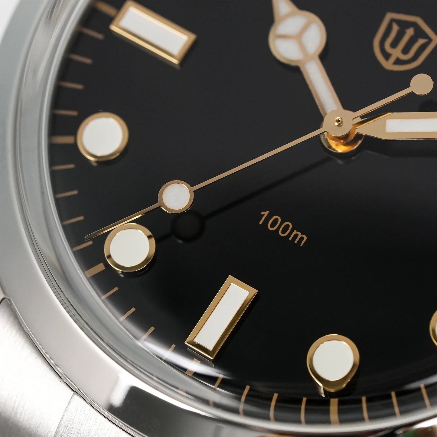 Watchdives WD1016 V3 37mm Watch VH31 Sweep Movement Stainless Steel Watches Luxury Sapphire 100m Waterproof Men Watch Box Gift