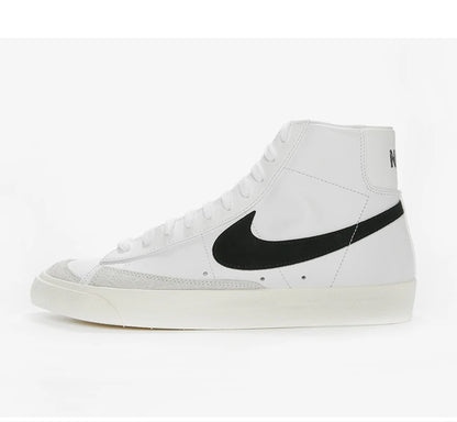 Nike Official Authentic BLAZER MID '77 Men's and Women's Casual Comfortable Sneakers BQ6806-100