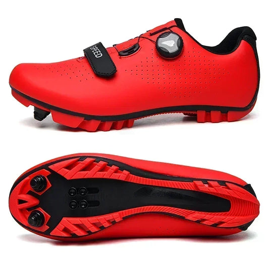 New Men Cycling Sneaker Shoes with Cleat Road Mountain Bike Racing Women Bicycle Spd Unisex Mtb Shoes Zapatillas Ciclismo Mtb