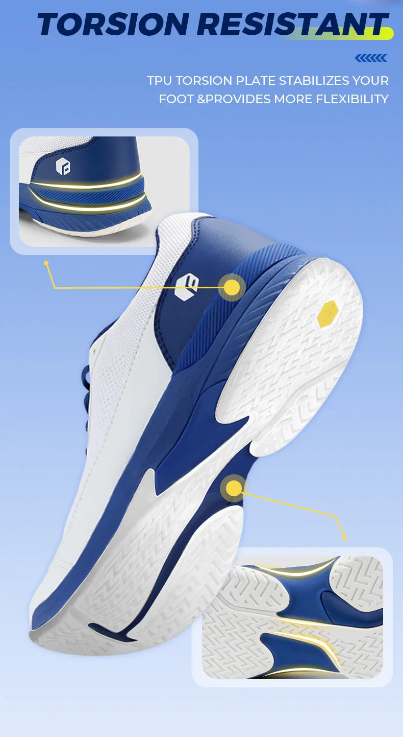 Zapatillas de tenis FitVille para hombre, versión ancha 2E, calzado deportivo profesional de entrenamiento, transpirable y antideslizante, para deportes de raqueta, con soporte para el arco plantar