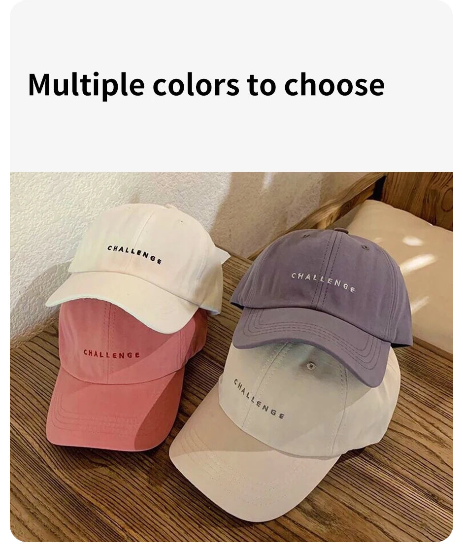 Kapa za bejzbol s izvezenim slovom za žene, proljeće/ljeto, za vanjsku upotrebu, s UV zaštitom, uniseks snapback kapa, sportska, ležerna, muška, hip hop kapa