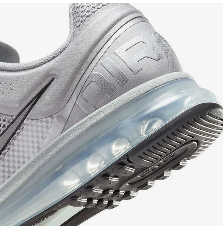 Original Nike AIR MAX Herren-Laufschuhe mit Luftpolster-Dämpfung, atmungsaktiv, Sportschuhe HQ3025-001