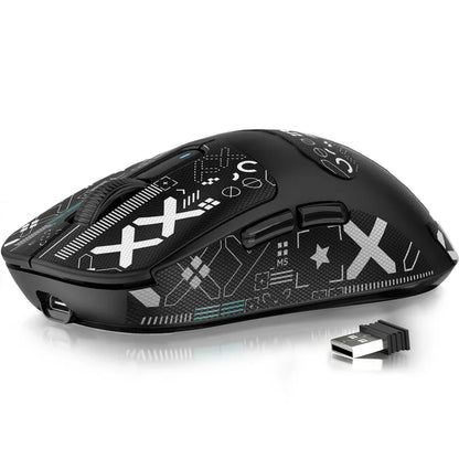 ATTACK SHARK X3 Wireless Gaming Mouse PixArt PAW3395 49g SUPERLIGHT, BT/2.4G Wireless/Wired, 6 Adjustable DPI up to 26000