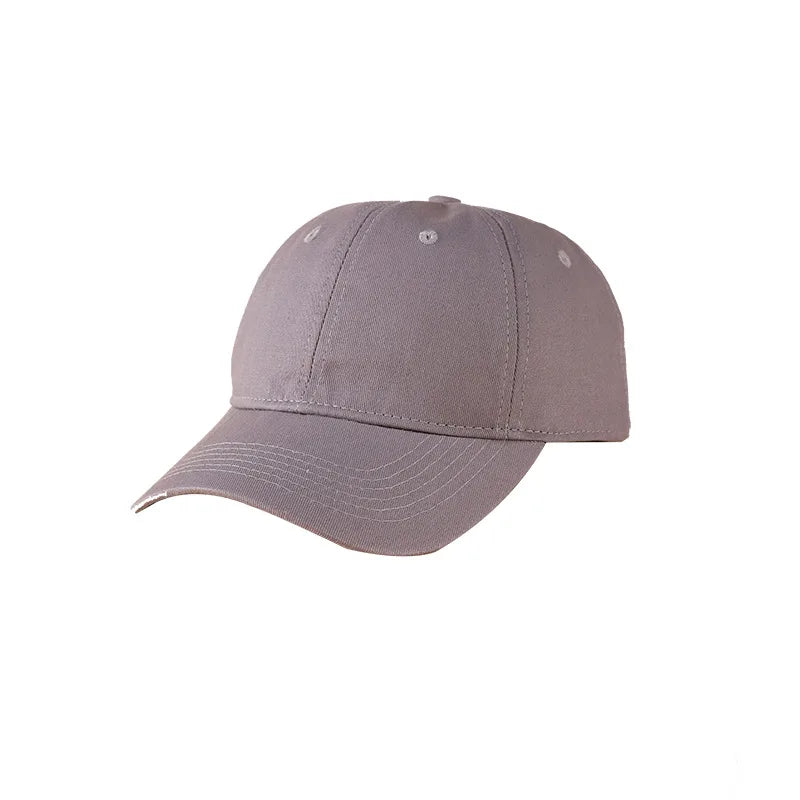 Custom Logo Cotton Soft Top Baseball Cap For Women Men Classics Simple Adjustable Dad Hat Outdoor Sport Dad Hats Wholesale