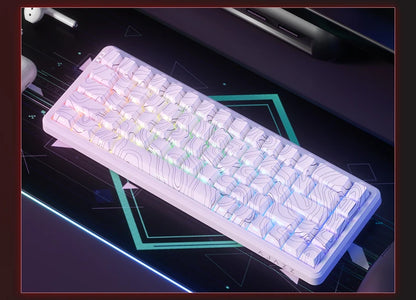 AJAZZ AK680 MAX Magnetic Axis Wired Keyboard 0.125ms Ultra-Low Latency Professional Gaming Keyboard