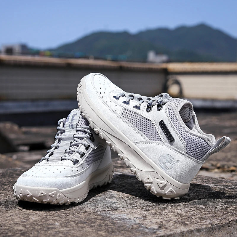 2025 Autumn High-Quality Men's Casual Shoes Versatile Trendy Outdoor Wear-Resistant Hiking Shoes Lightweight Soft Sports Shoes