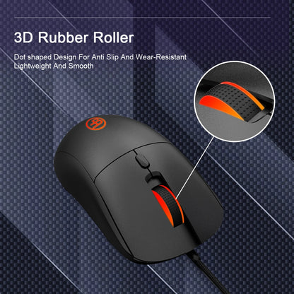 Wired Mouse USB Wired Optical Mouse Ergonomic 7200 DPI Adjustable 6 Buttons Office Mice for PC Laptop Computer Macbook Gamer