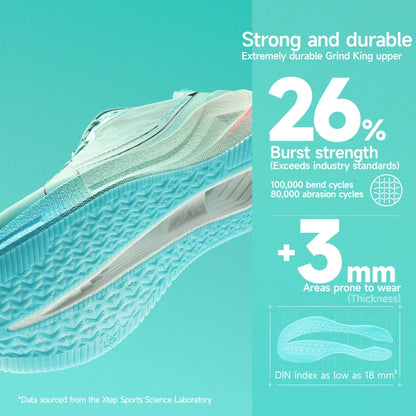 Xtep 2000km 5.0 Shoes Soft Training Sneakers Cushion Durable Professional Combat Universal Jogging Shoes 874119110023