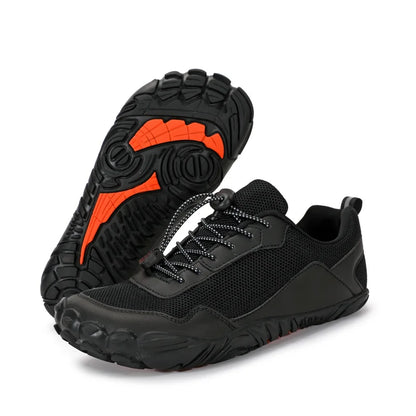 Men's Barefoot Hiking Shoes Breathable Outdoor Sports Climbing Shoes Trekking Sneakers Non-Slip Comfortable Men's Casual Jogging Footwear