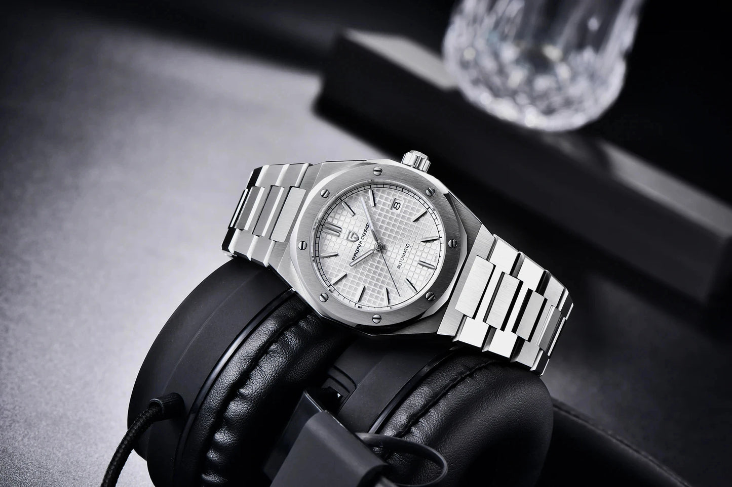 PAGANI DESIGN PD1673 Miyota 8215 Men's Fashion Watch 40MM Sport Automatic Mechanical Stainless Steel 100M Waterproof Watch