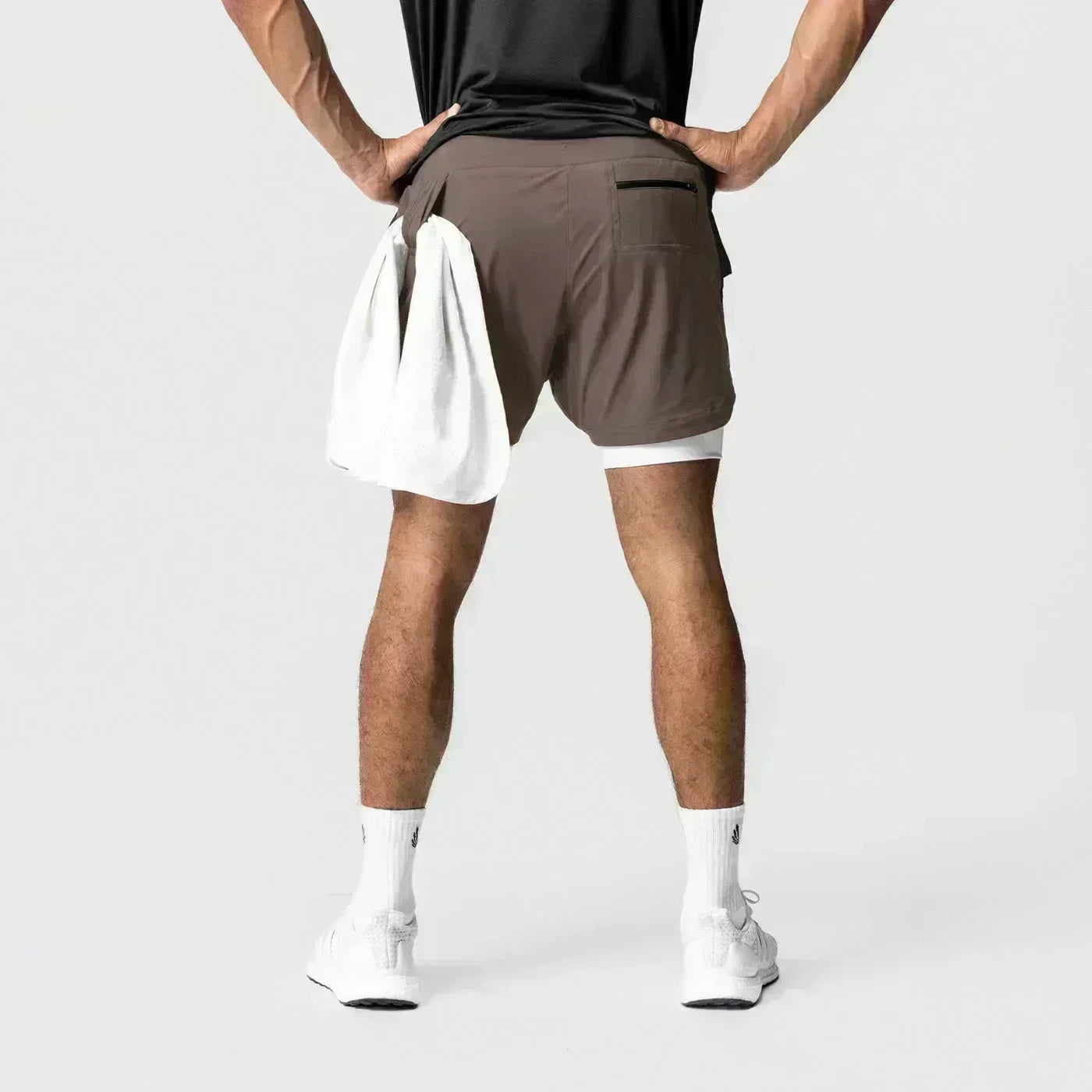 2025 Dragon Ball Majin Buu Anime Men Shorts Streetwear Summer Workout Pants Sportswear Fitness Double-layer Quick Dry Beach Pant