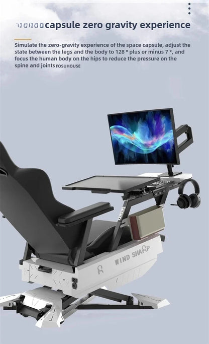 Ergonomic Gaming Chair PC Computer Racing Style Cockpit Lazy Multifunctional Long Sitting Office Home Gamer Furniture 2026