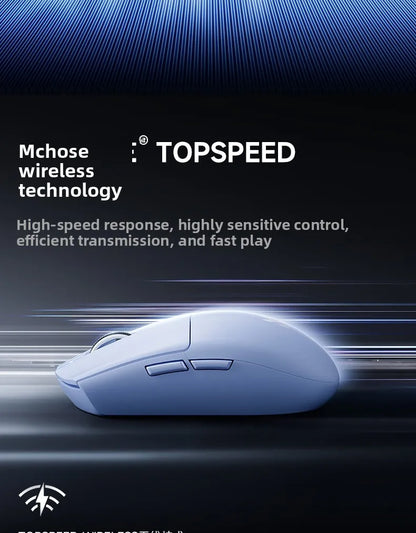 MCHOSE G3 V2 PRO Wireless Mouse Bluetooth Tri Mode Ergonomics Lightweight Laptop Office Gaming Computer Accessories