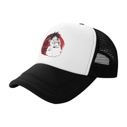 Son Gohan D-Dragon Ball Z „Trucker“ kepurė, unisex lauko kepurės, „Trucker“ darbininkų kepurės, „Trucker“ kepurės, „Snapback“ kepurės, tinklinės beisbolo kepurės